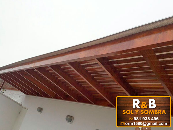fabricacion de techos sol y sombra con acabados finos, techos de madera, techos machihembrados y techos colgantes