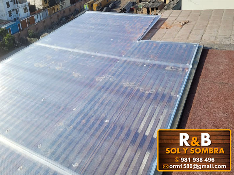 techo de policarbonato